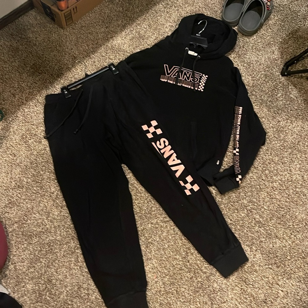 Vans Women’s hoodie and pants